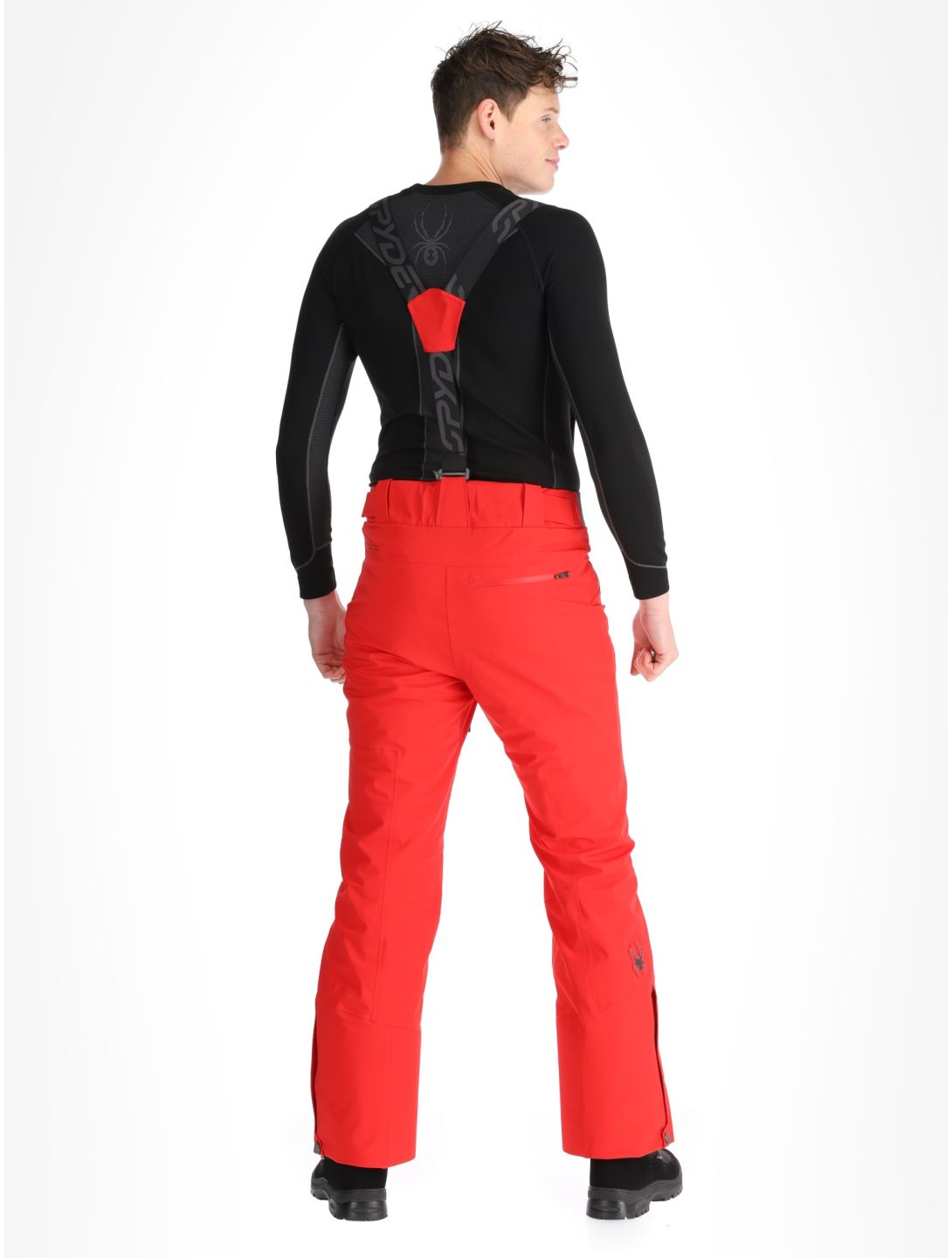 Spyder, Bormio pantalones de esquí hombres Spyder Red rojo 