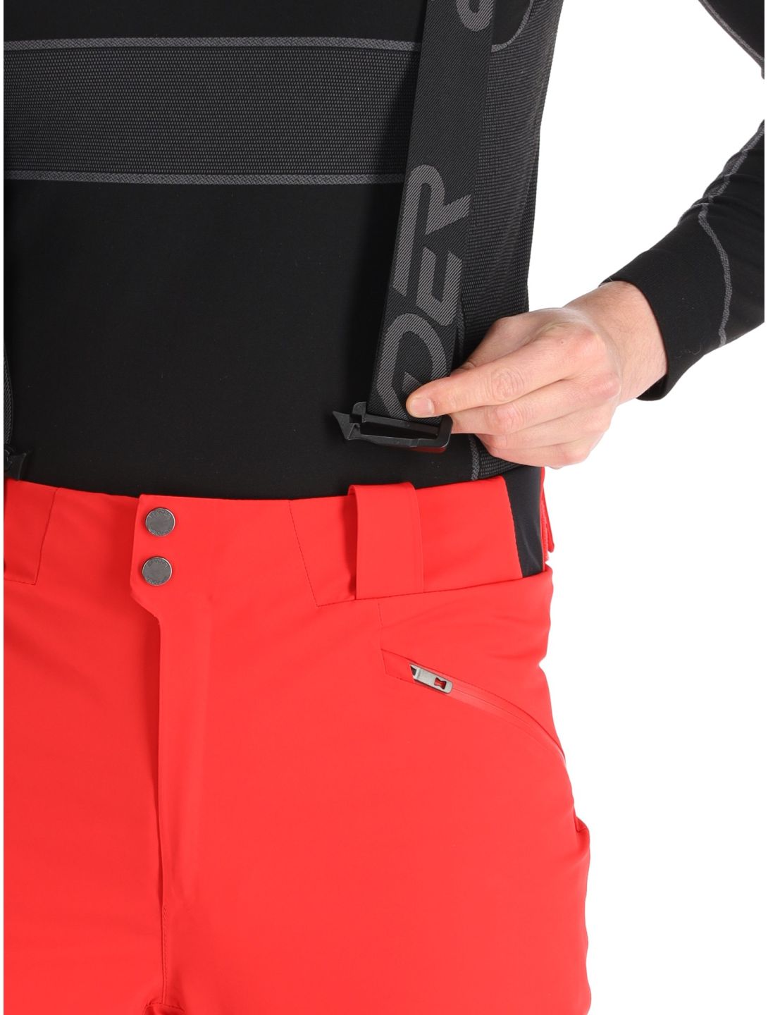 Spyder, Bormio pantalones de esquí hombres Spyder Red rojo 