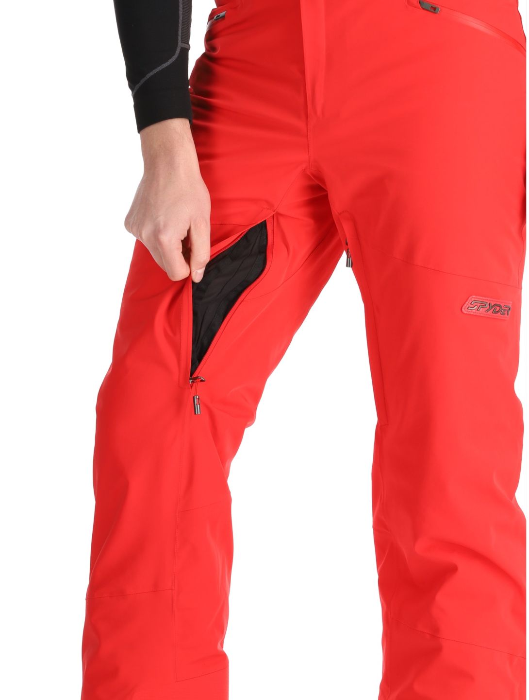 Spyder, Bormio pantalones de esquí hombres Spyder Red rojo 