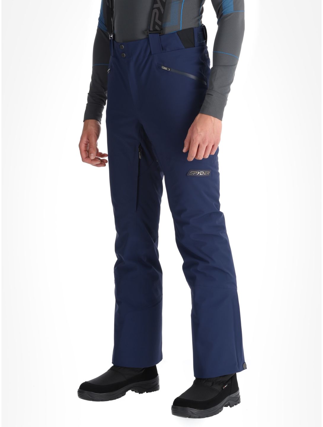 Spyder, Bormio pantalones de esquí hombres True Navy azul 