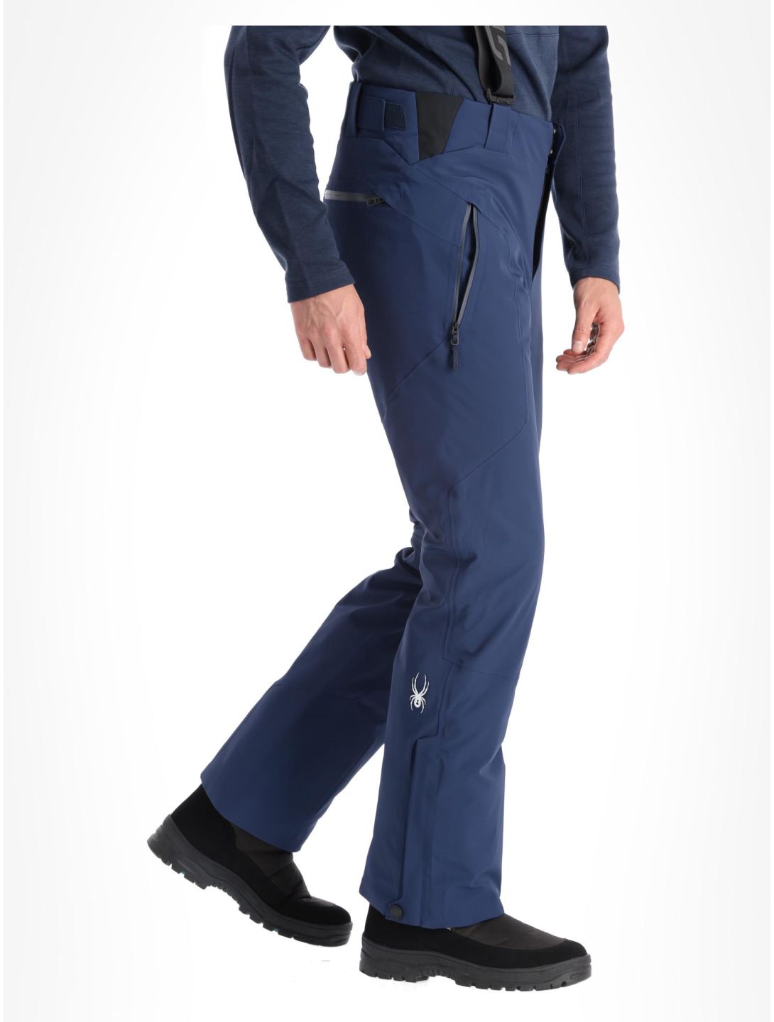 Spyder, Bormio Gtx pantalones de esquí hombres True Navy azul 