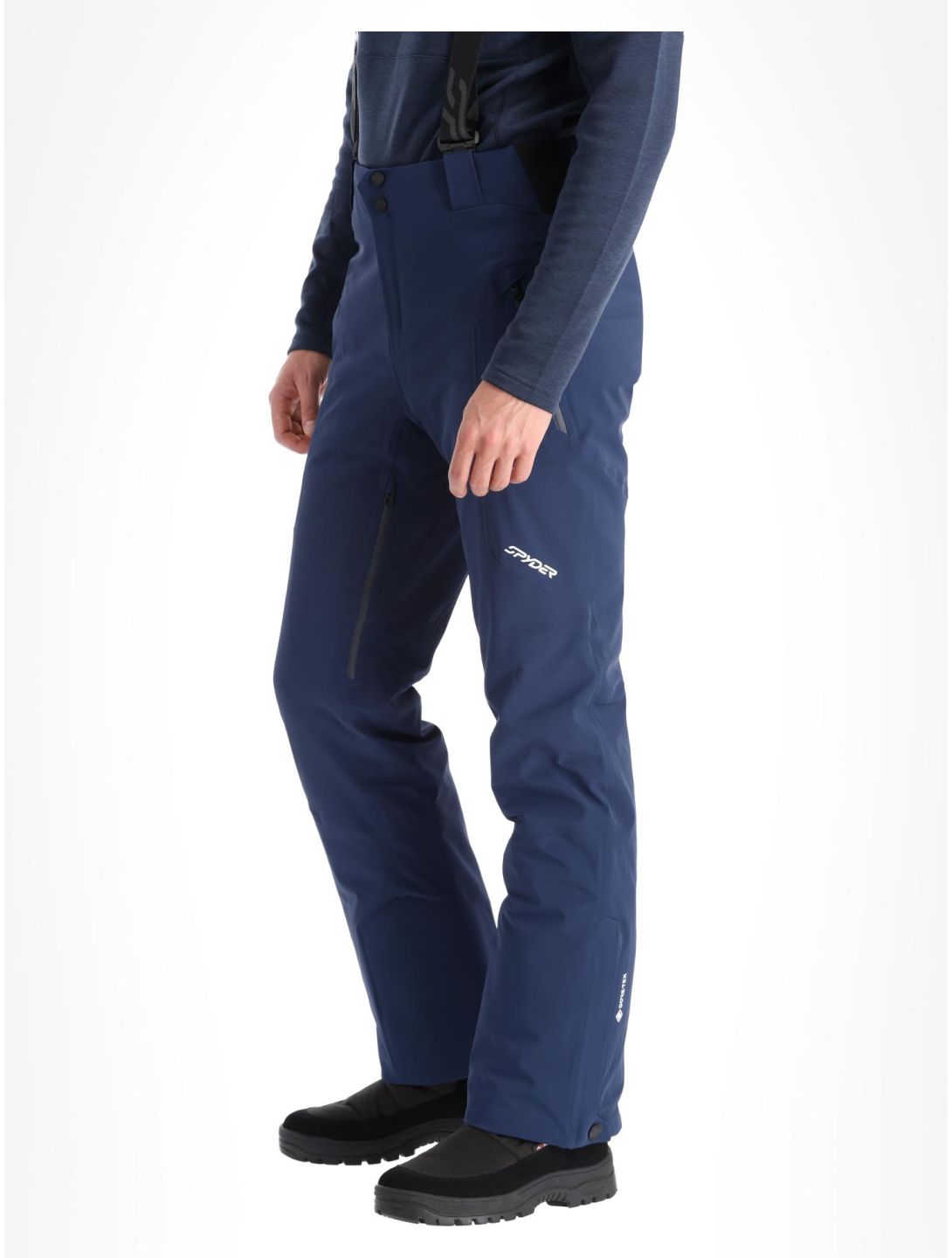 Spyder, Bormio Gtx pantalones de esquí hombres True Navy azul 