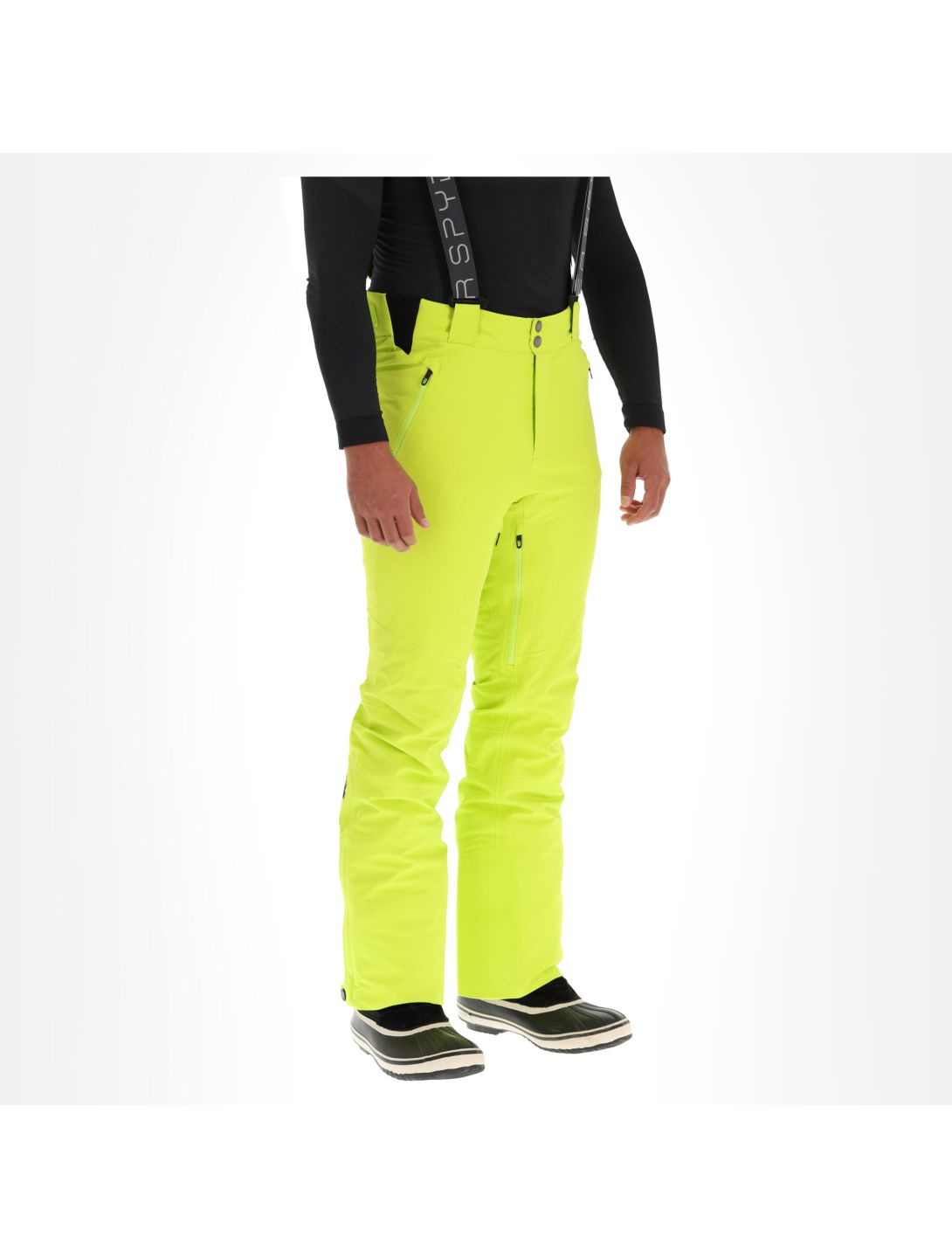 Spyder, Bormio GTX pantalones de esquí hombres lime verde