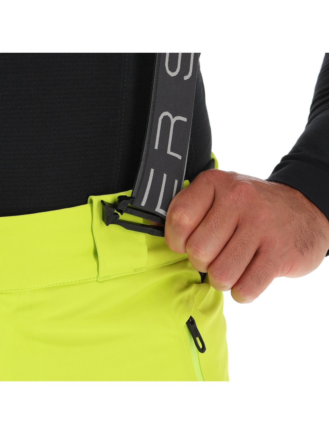 Spyder, Bormio GTX pantalones de esquí hombres lime verde