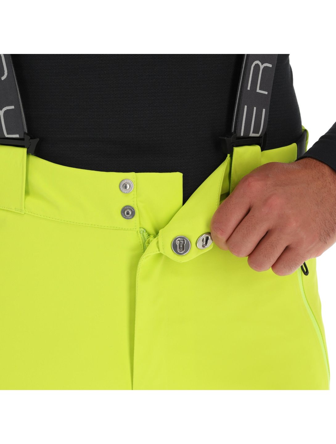 Spyder, Bormio GTX pantalones de esquí hombres lime verde