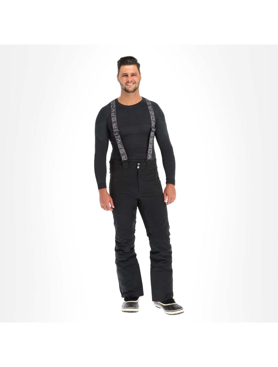 Spyder, Bormio GTX pantalones de esquí hombres volcano negro