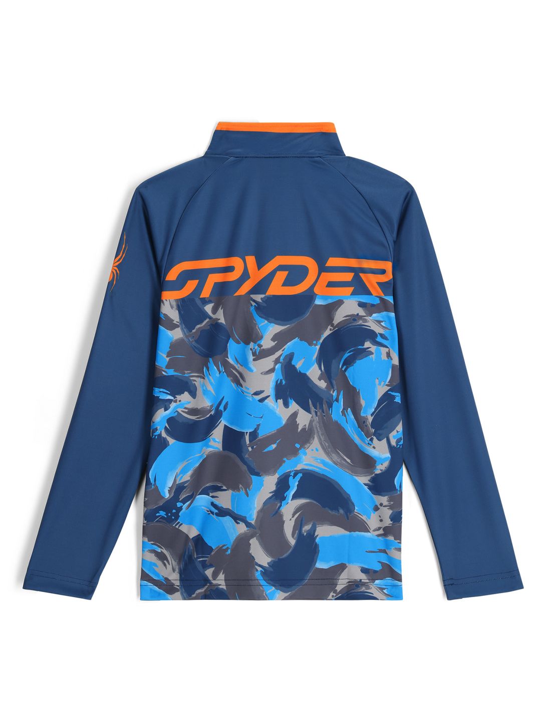 Spyder, Camo 1/2 Zip jersey niños True Navy azul 