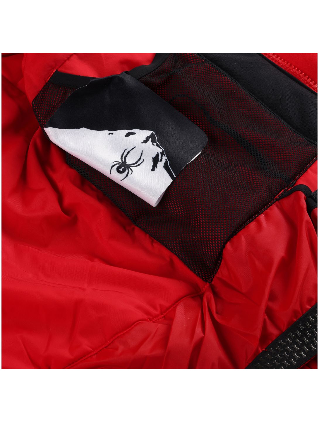 Spyder, Challenger chaqueta de esquí niños Spyder Red negro, rojo 