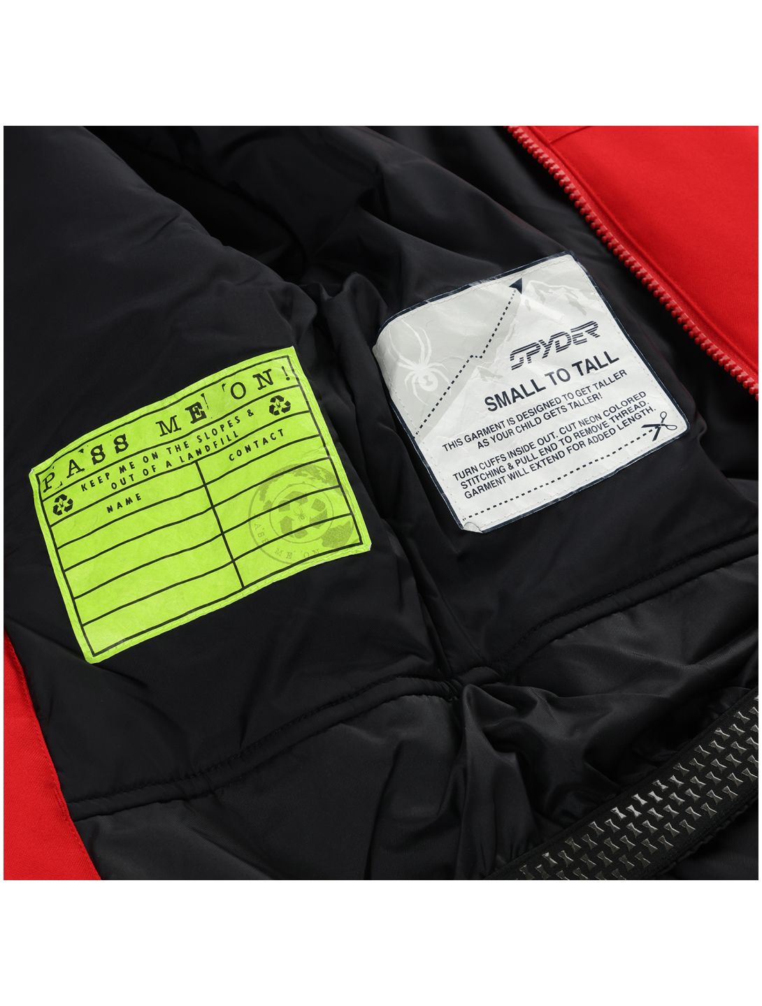 Spyder, Challenger chaqueta de esquí niños Spyder Red rojo 