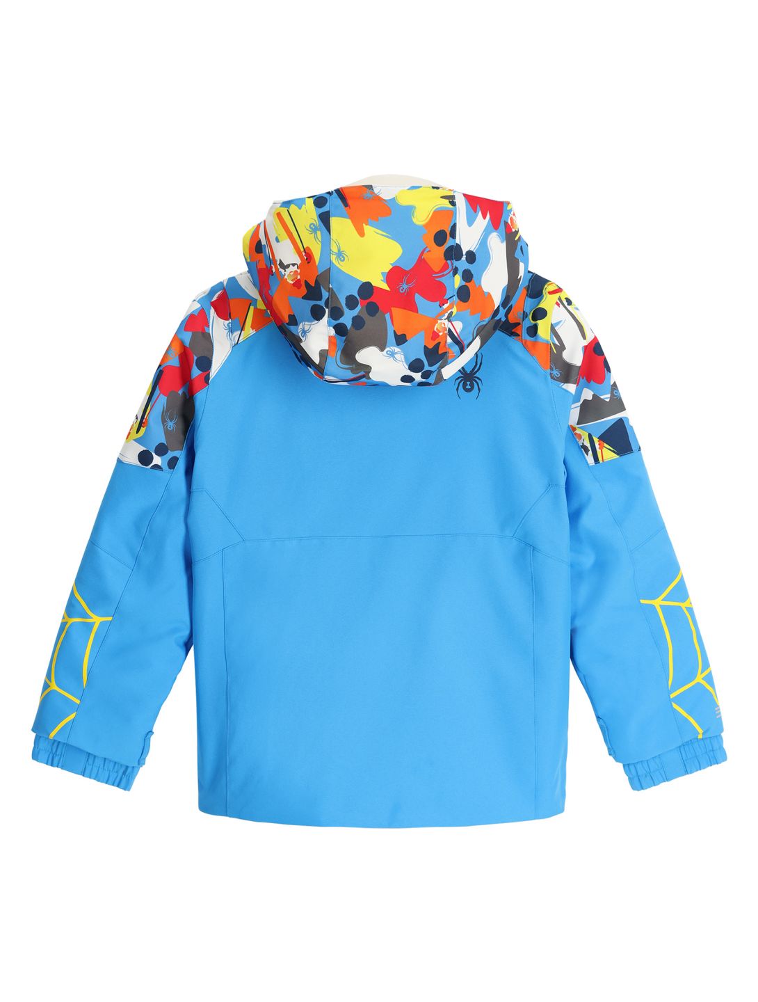 Spyder, Challenger chaqueta de esquí niños Yeti Camo Aether Blue azul 