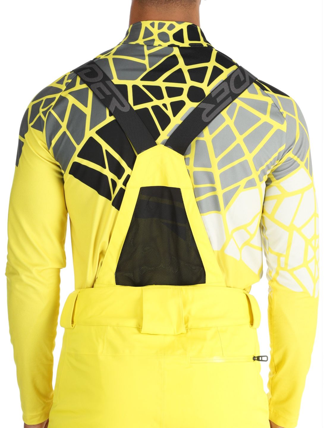 Spyder, Dare pantalones de esquí hombres Acid Yellow amarillo 