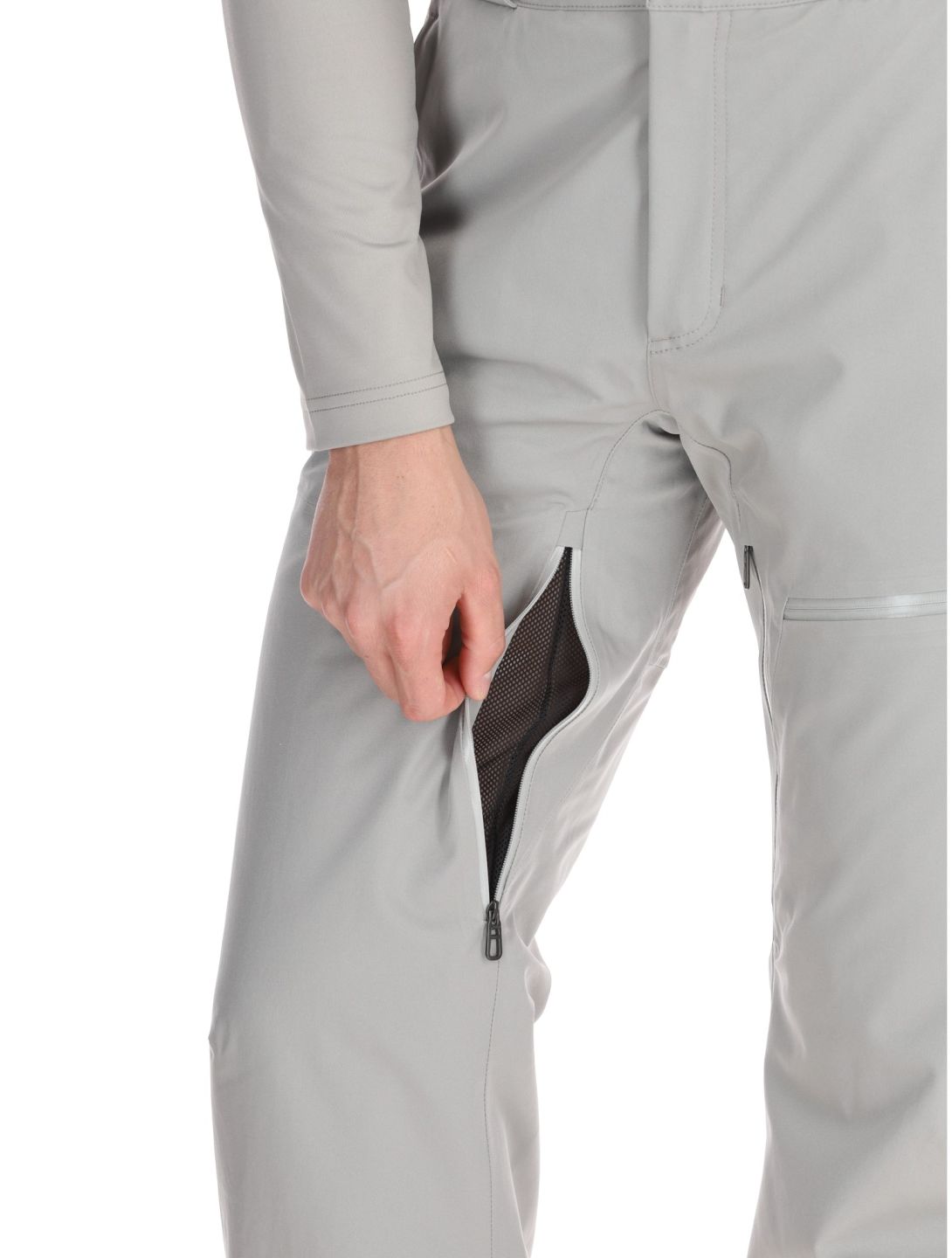 Spyder, Dare pantalones de esquí hombres Concrete gris 