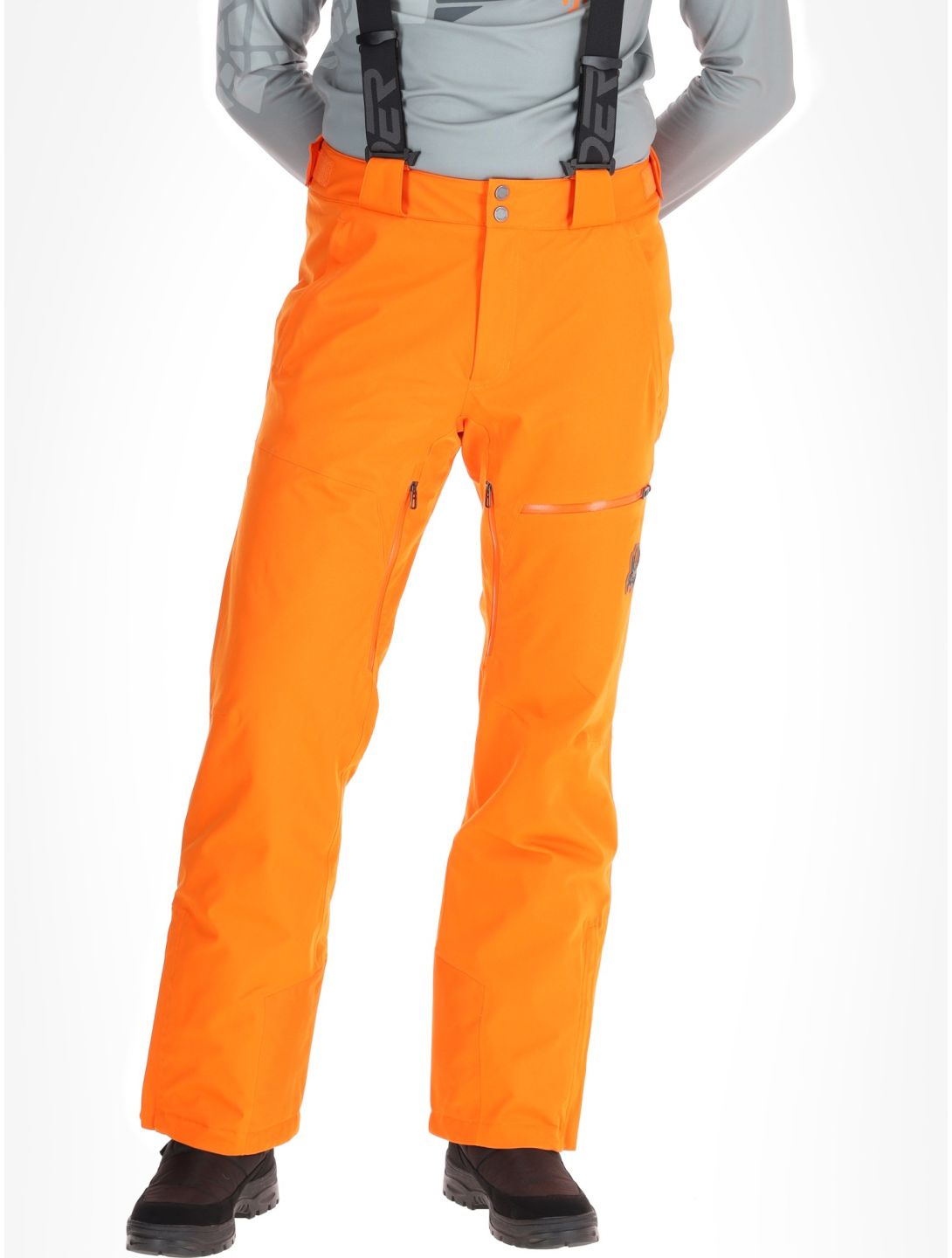 Spyder, Dare pantalones de esquí hombres Orange Shock naranja 