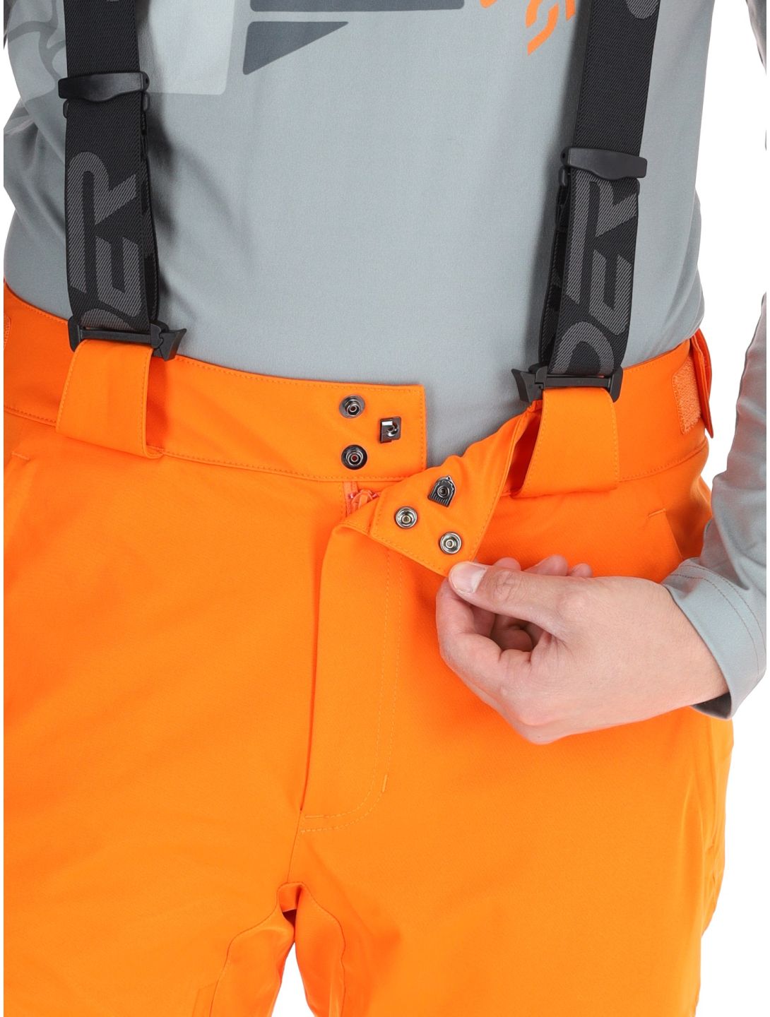 Spyder, Dare pantalones de esquí hombres Orange Shock naranja 