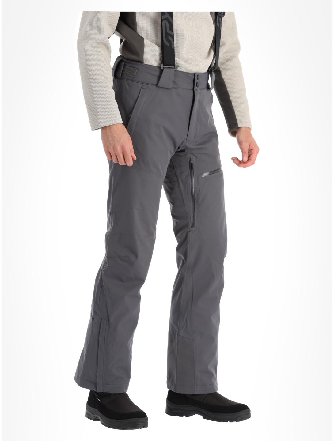 Spyder, Dare pantalones de esquí hombres Polar gris 