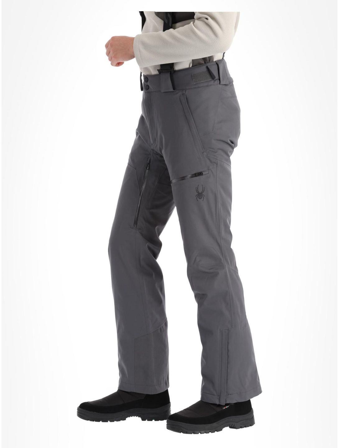 Spyder, Dare pantalones de esquí hombres Polar gris 