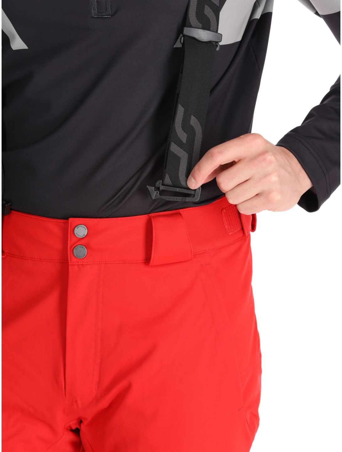 Spyder, Dare pantalones de esquí hombres Spyder Red rojo 