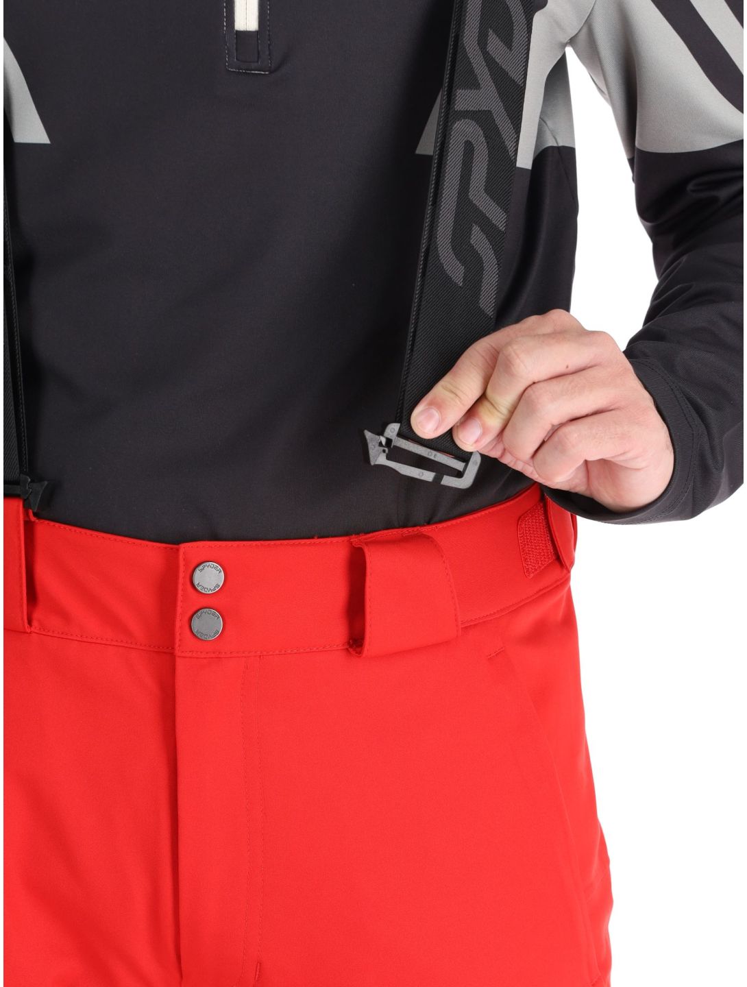 Spyder, Dare pantalones de esquí modelo pequeño hombres Spyder Red rojo 