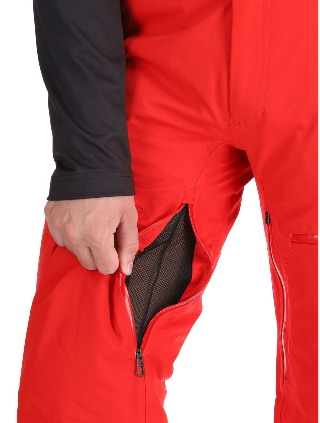 Spyder, Dare pantalones de esquí modelo pequeño hombres Spyder Red rojo 