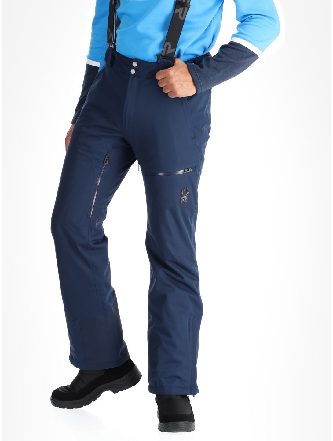 Spyder, Dare pantalones de esquí hombres True Navy azul 