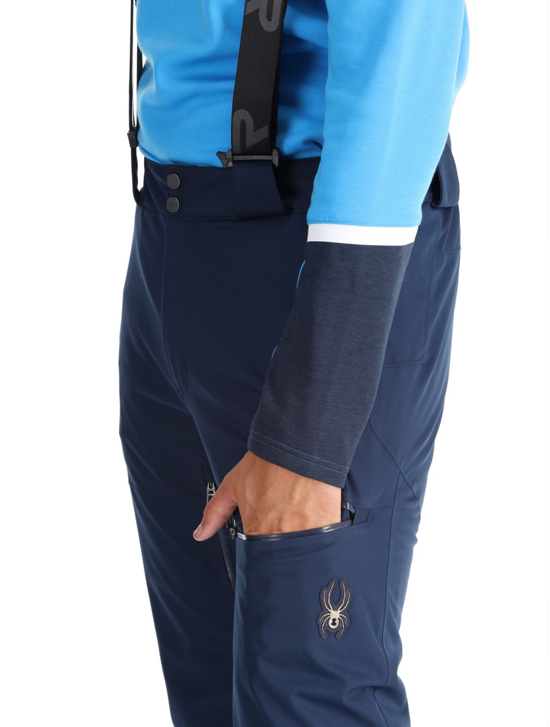 Spyder, Dare pantalones de esquí hombres True Navy azul 