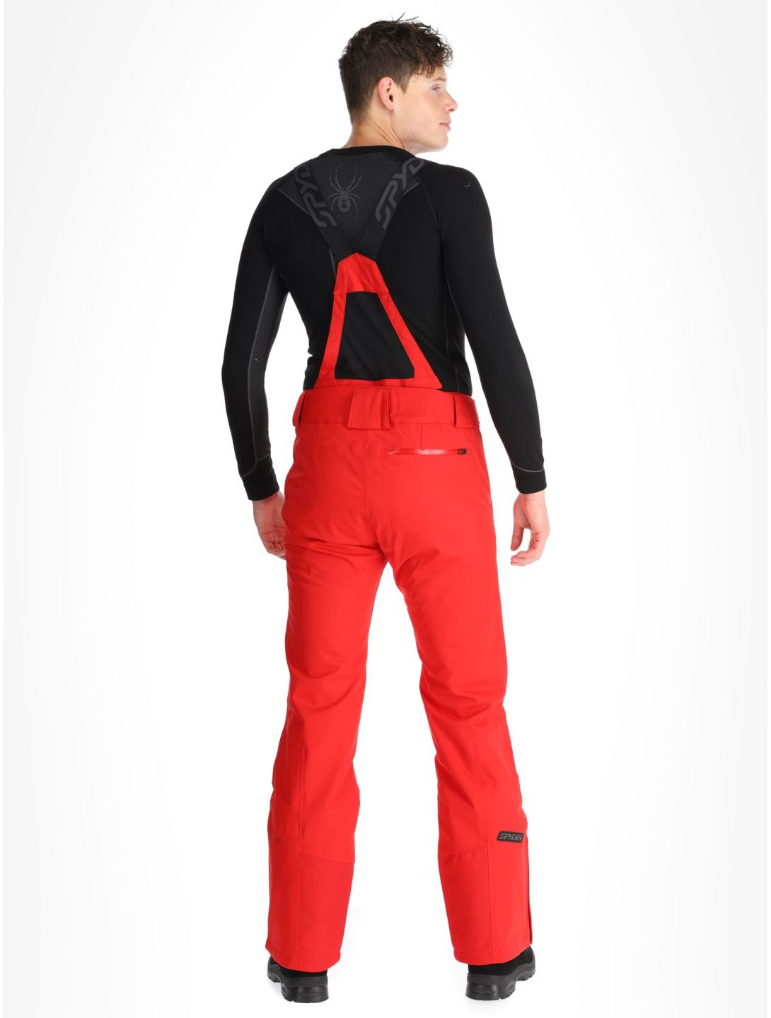 Spyder, Dare pantalones de esquí modelo largo hombres Spyder Red rojo 