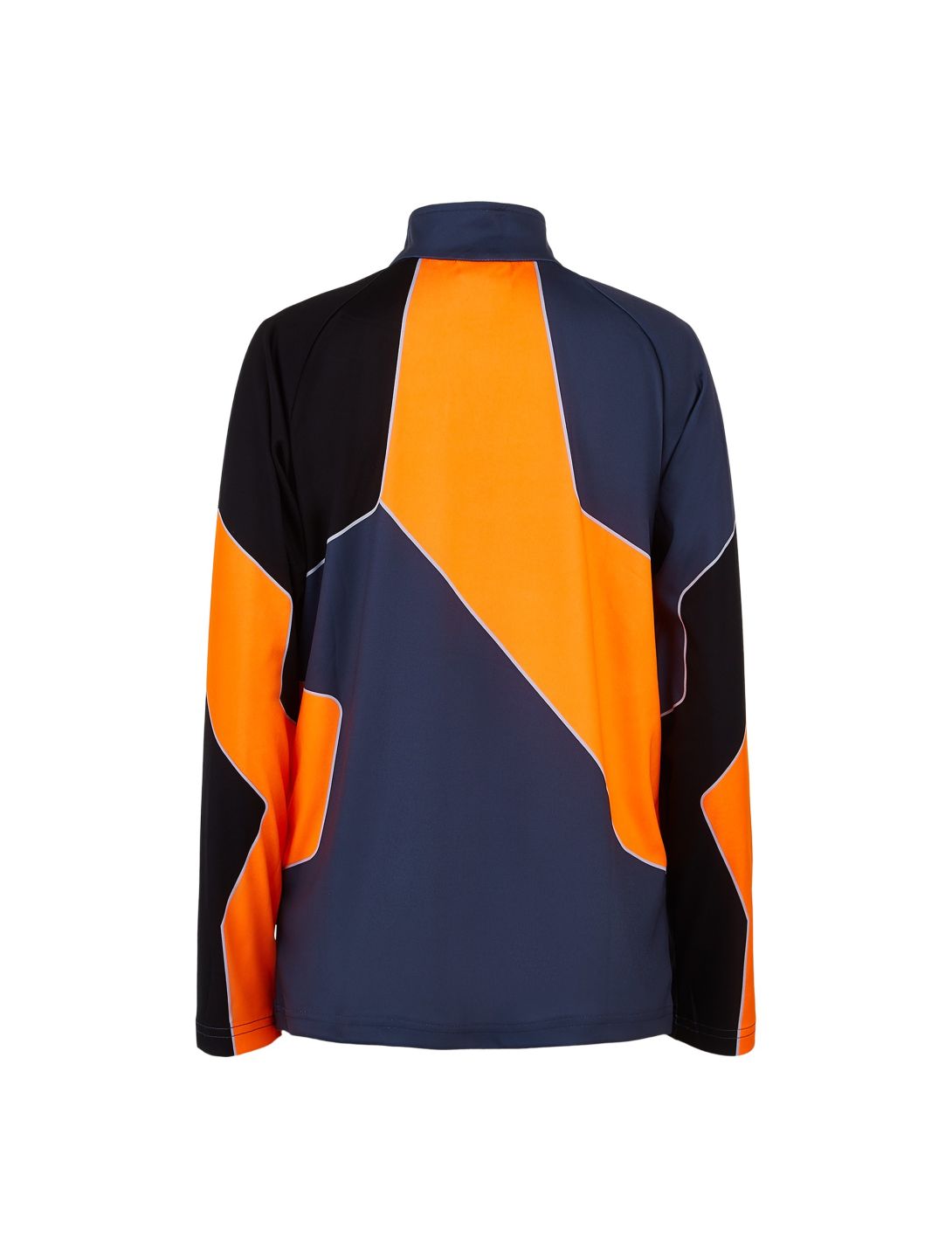 Spyder, Divide jersey niños ebony gris/naranja