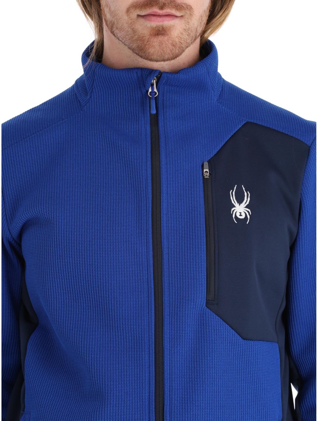 Spyder, Bandit chaleco hombres Electric Blue azul 