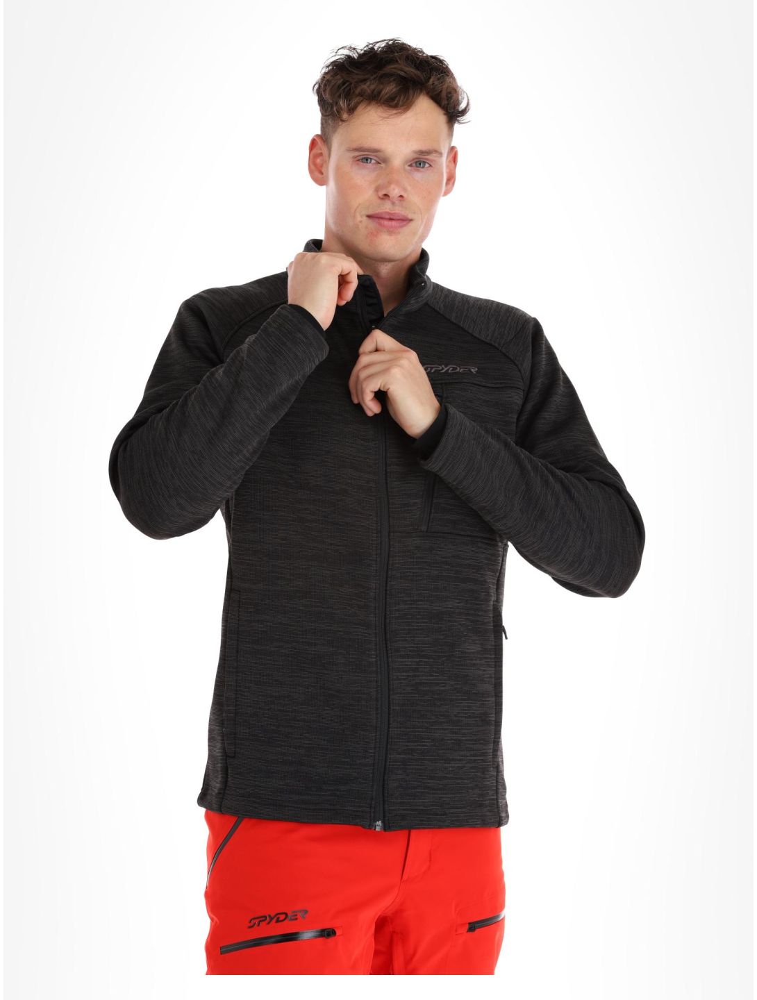 Spyder, Encore chaleco hombres Black negro 