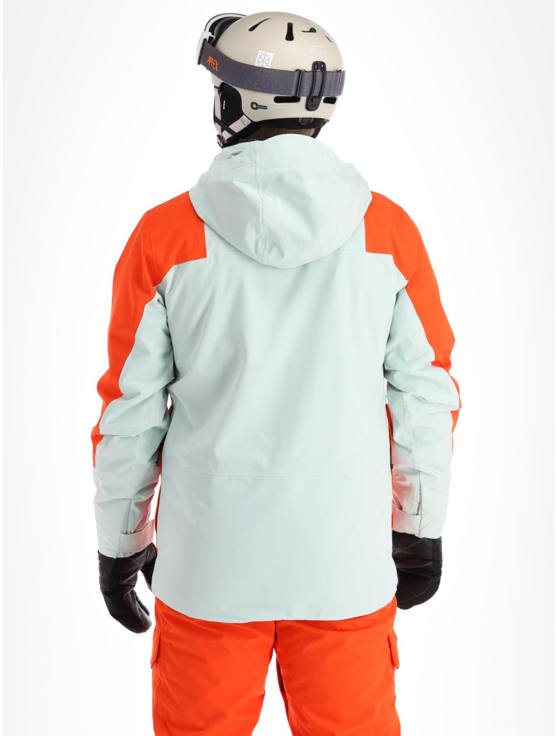 Spyder, Field chaqueta de esquí hombres Twisted Orange naranja, verde 