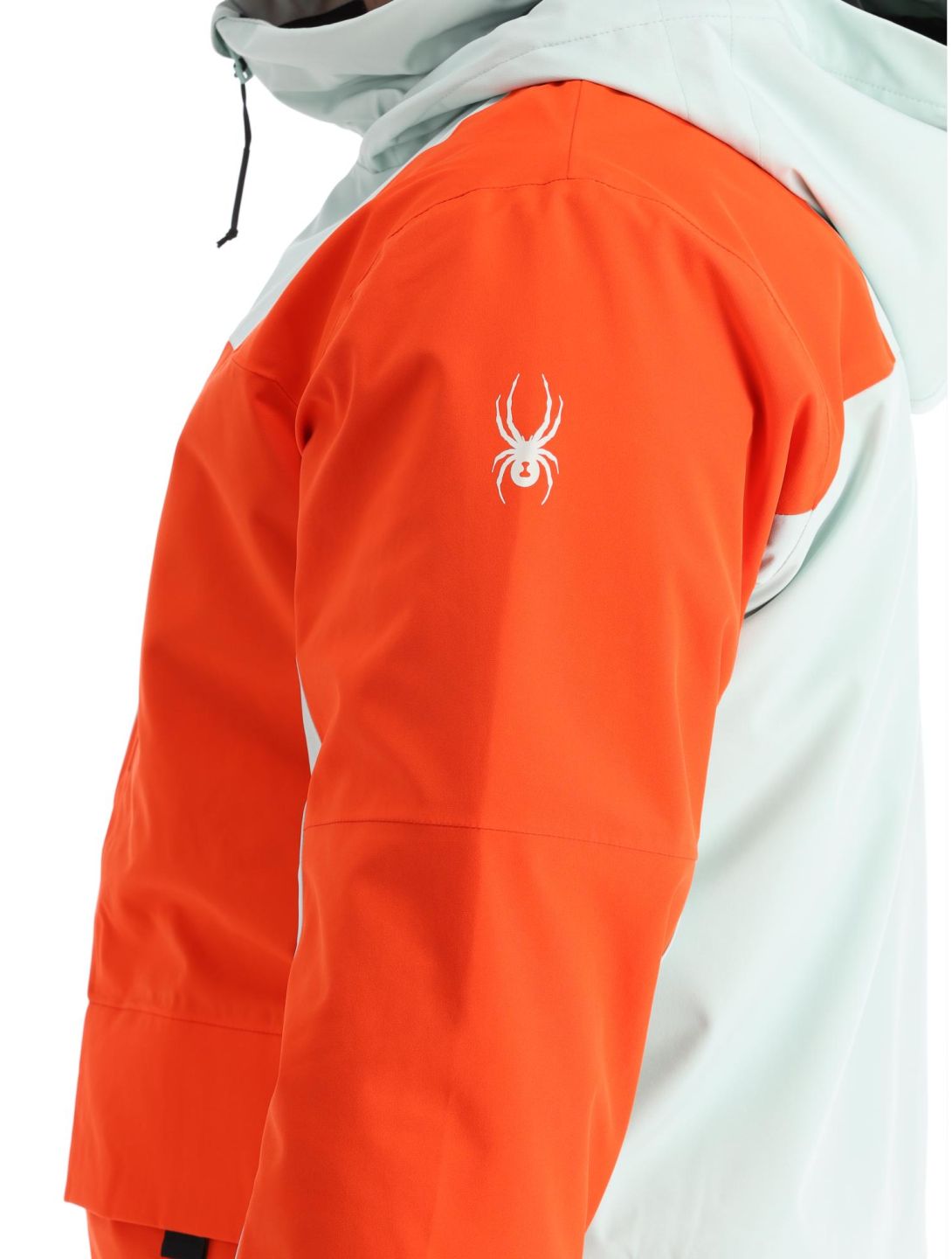 Spyder, Field chaqueta de esquí hombres Twisted Orange naranja, verde 