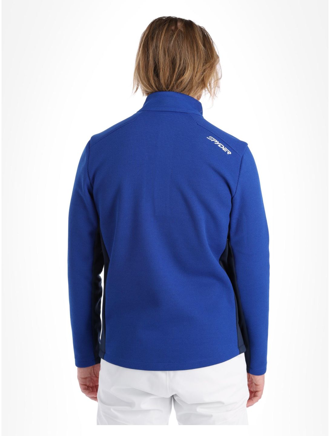 Spyder, Bandit 1/2 Zip jersey hombres Electric Blue azul 