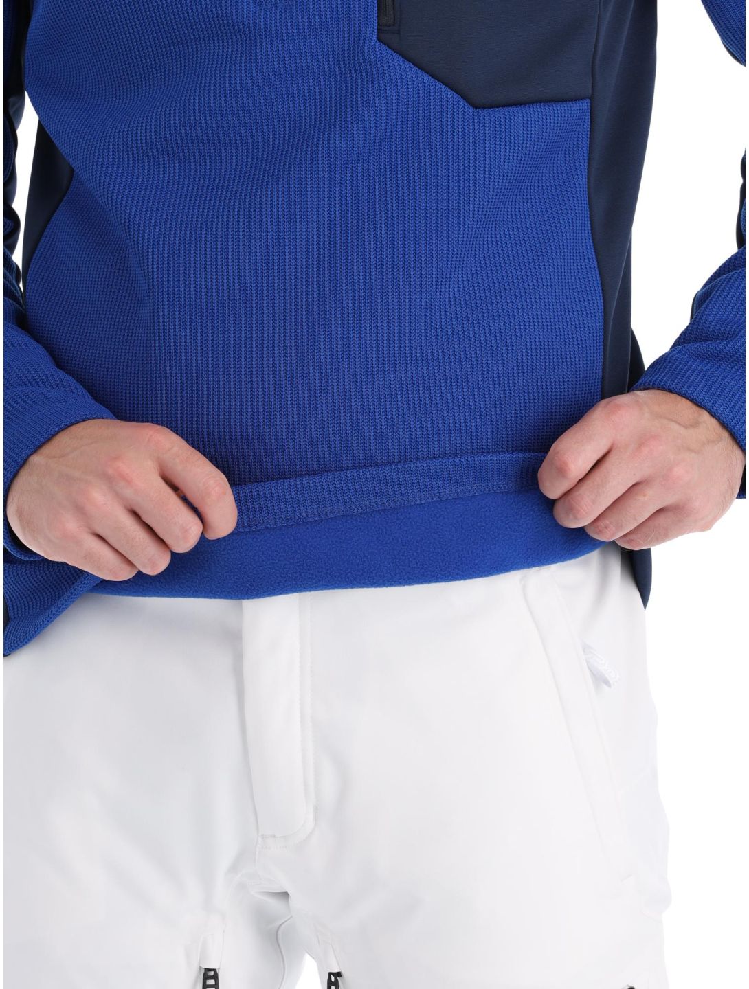 Spyder, Bandit 1/2 Zip jersey hombres Electric Blue azul 