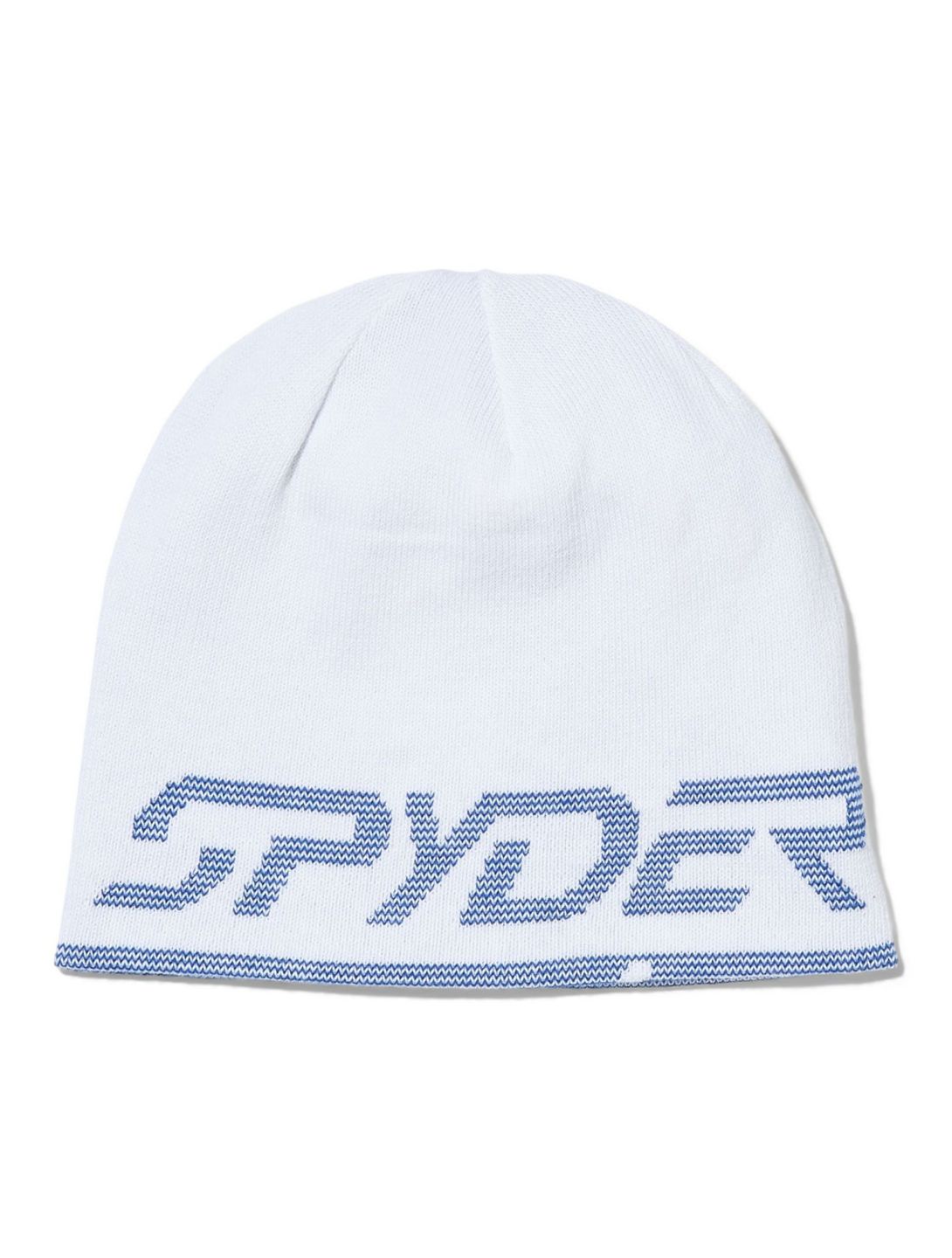 Spyder, Reversible Innsbruck gorro hombres Electric Blue azul, blanco 