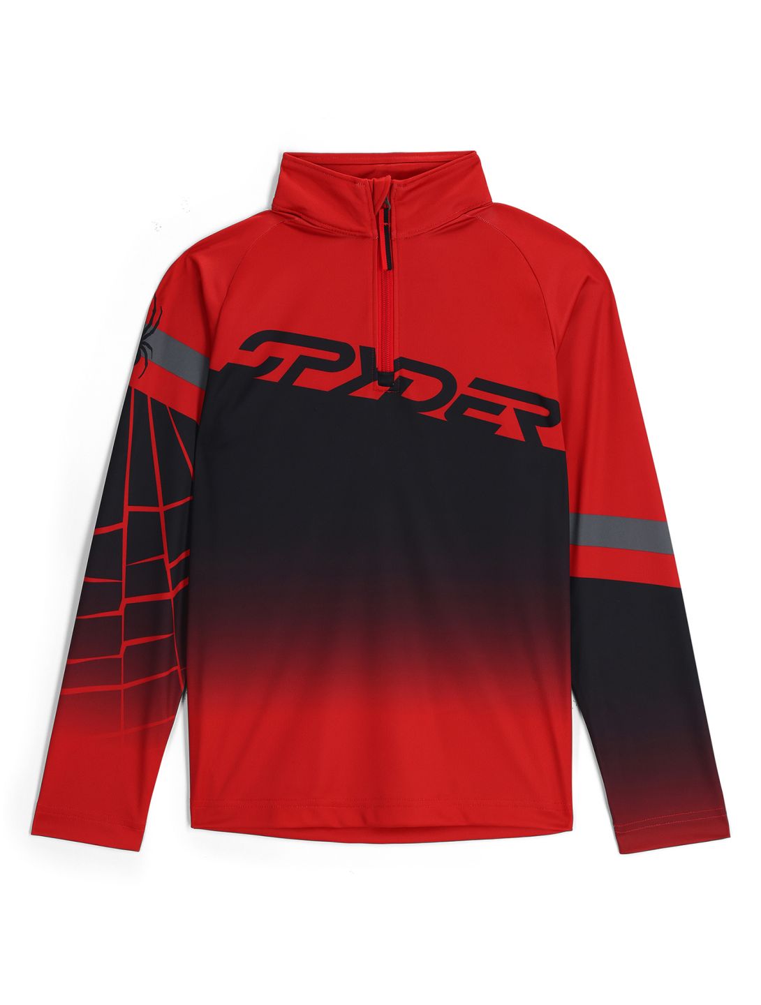 Spyder, Incline 1/2 Zip jersey niños Spyder Red rojo 