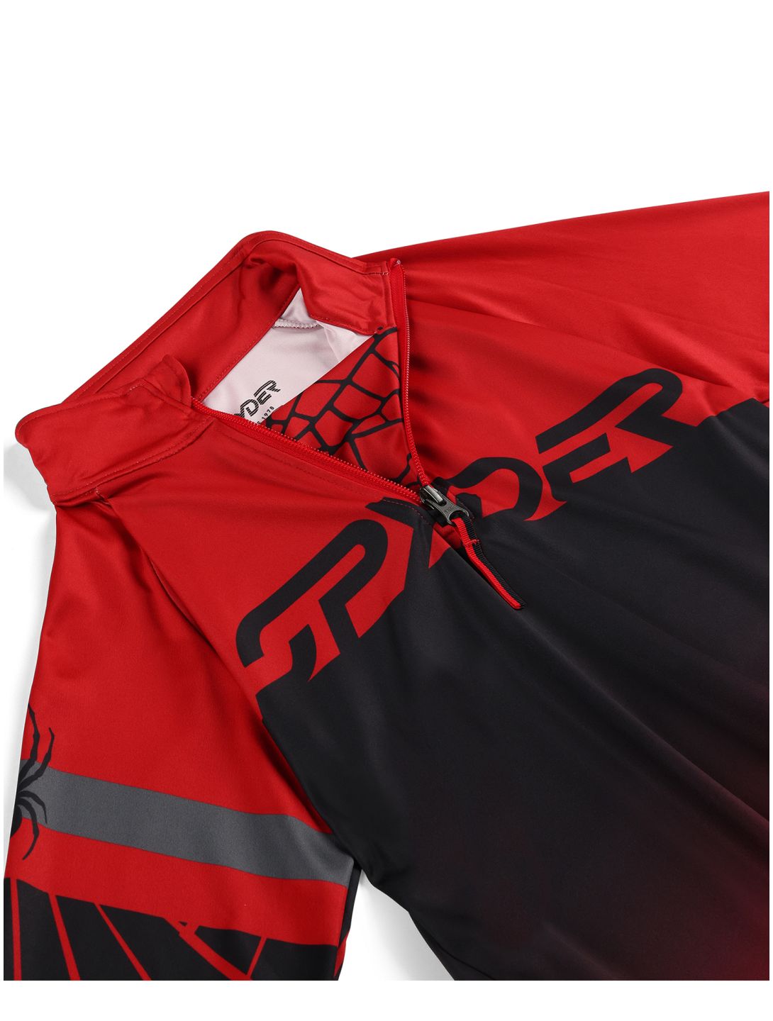 Spyder, Incline 1/2 Zip jersey niños Spyder Red rojo 