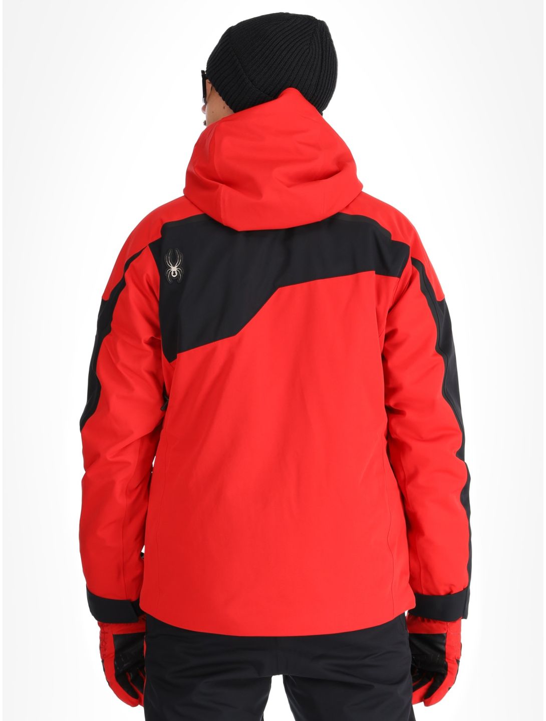 Spyder, Leader chaqueta de esquí hombres Spyder Red negro, rojo 