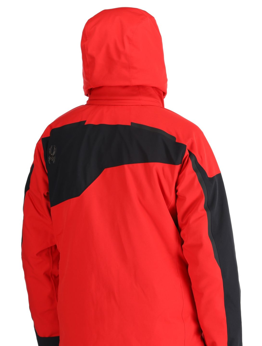 Spyder, Leader chaqueta de esquí hombres Spyder Red negro, rojo 