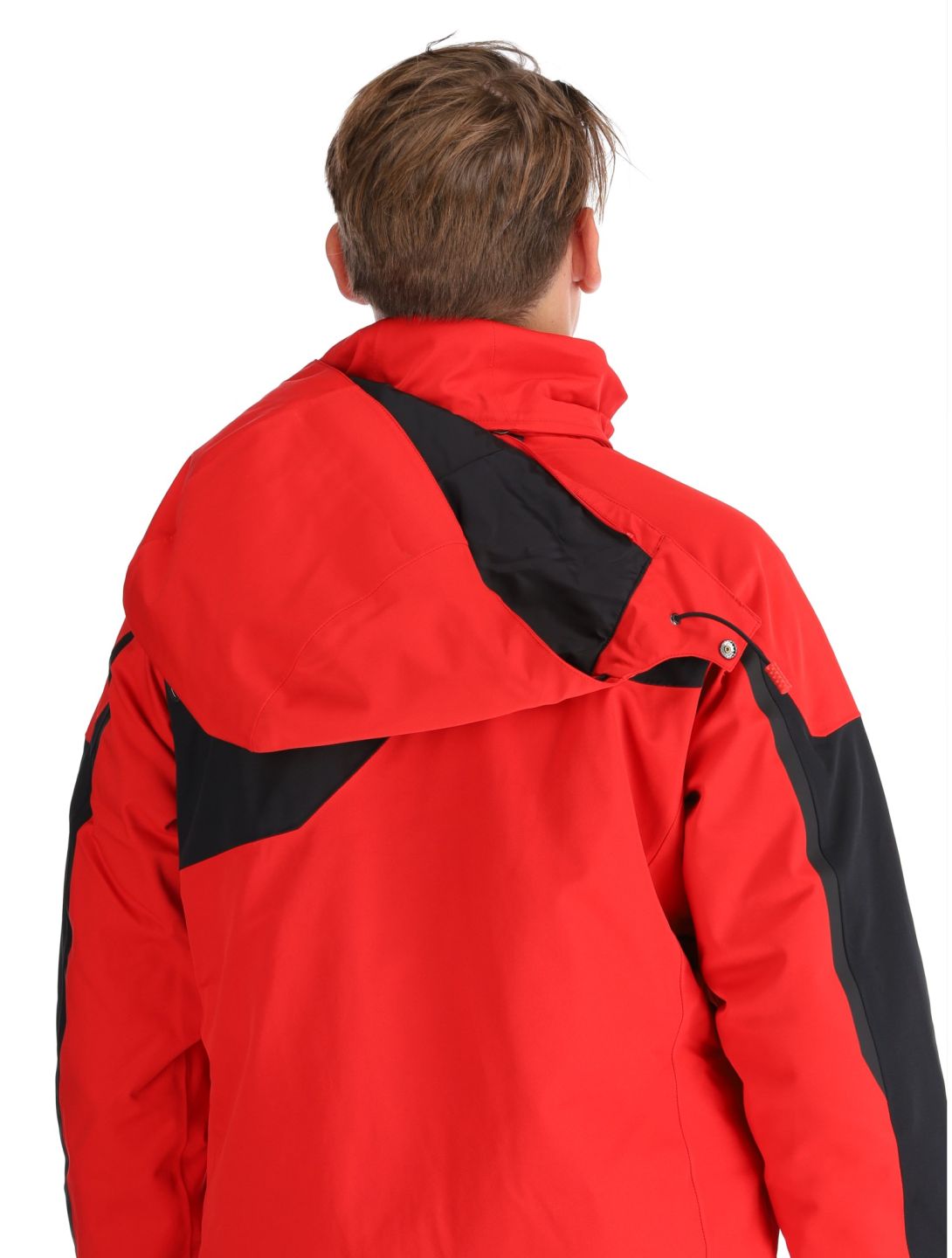 Spyder, Leader chaqueta de esquí hombres Spyder Red negro, rojo 