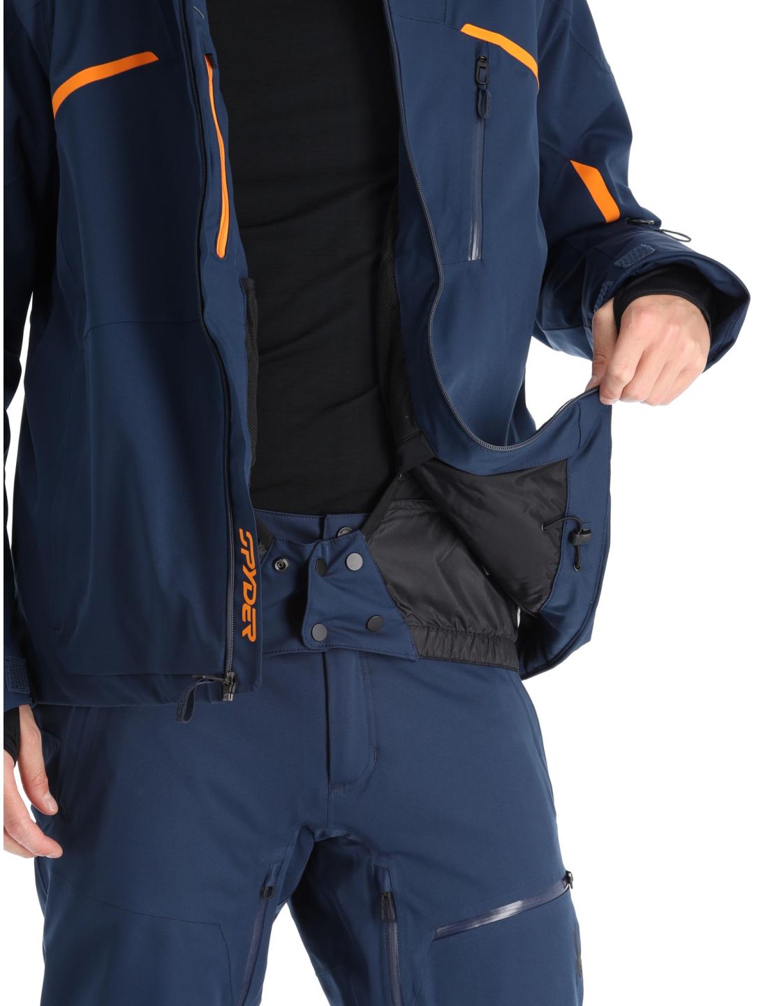 Spyder, Leader chaqueta de esquí hombres True Navy azul 