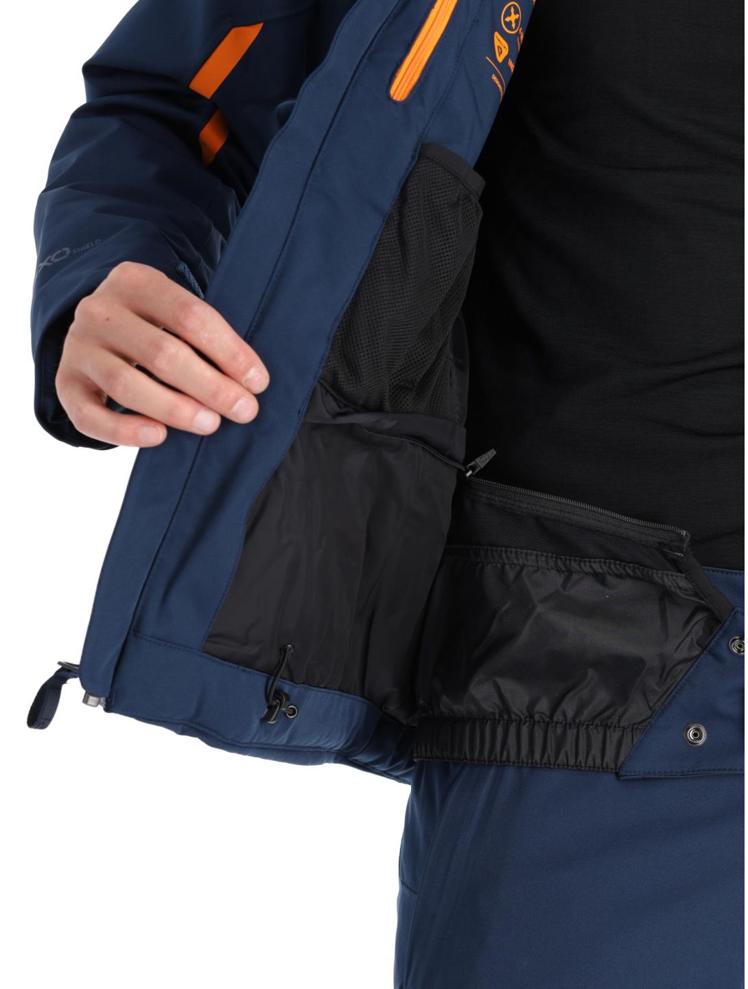 Spyder, Leader chaqueta de esquí hombres True Navy azul 