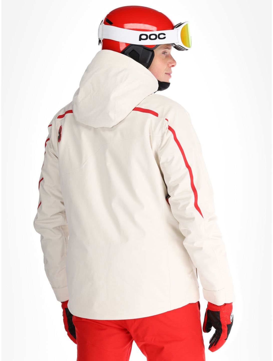 Spyder, Leader chaqueta de esquí hombres Vanilla Latte beige 