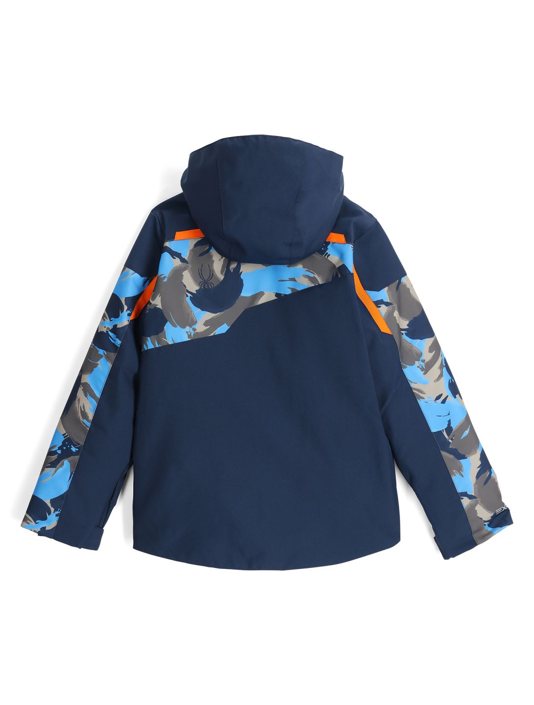 Spyder, Leader chaqueta de esquí niños Camouflage Aether Blue azul 