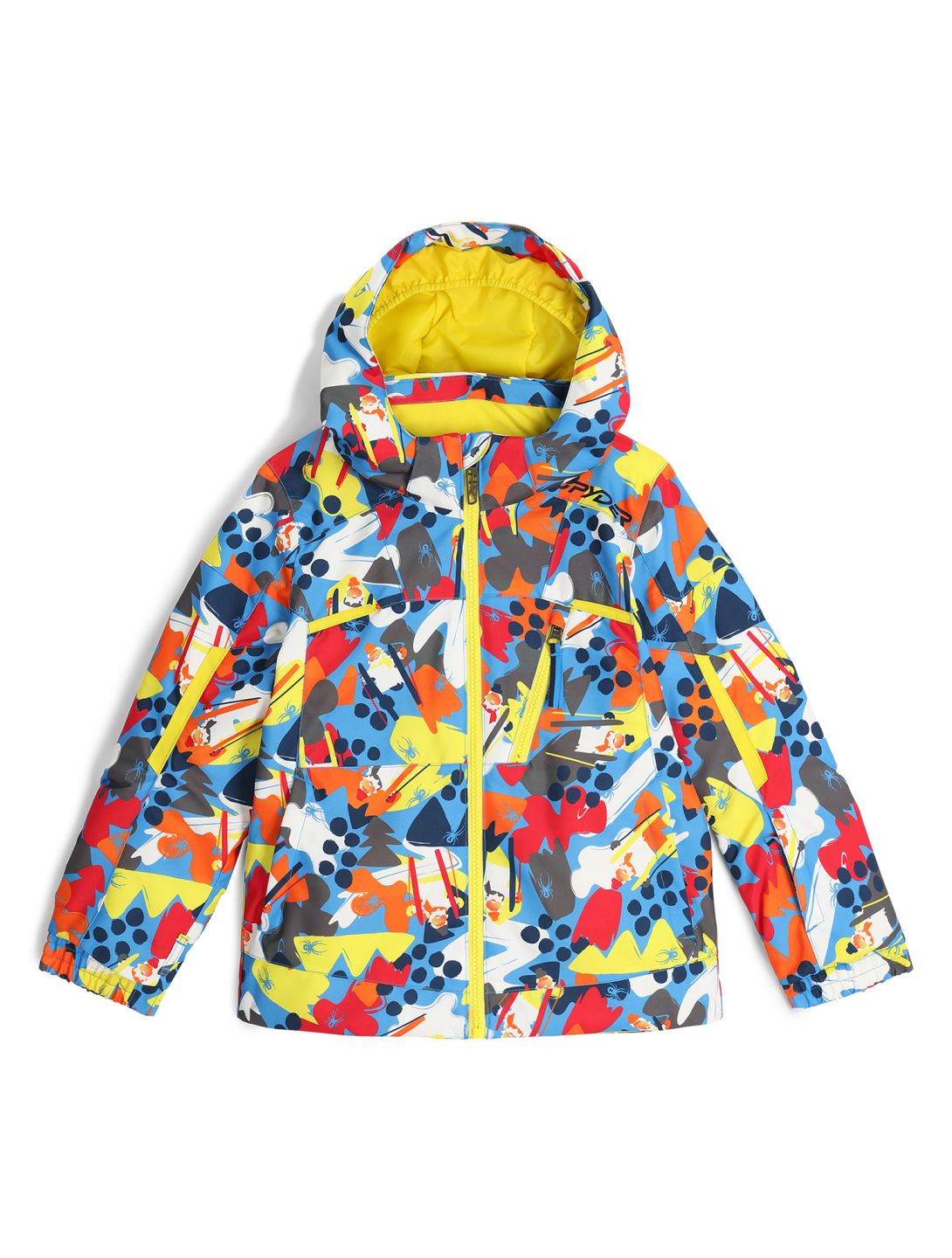 Spyder, Leader chaqueta de esquí niños Yeti Camo Aether Blue multicolor 