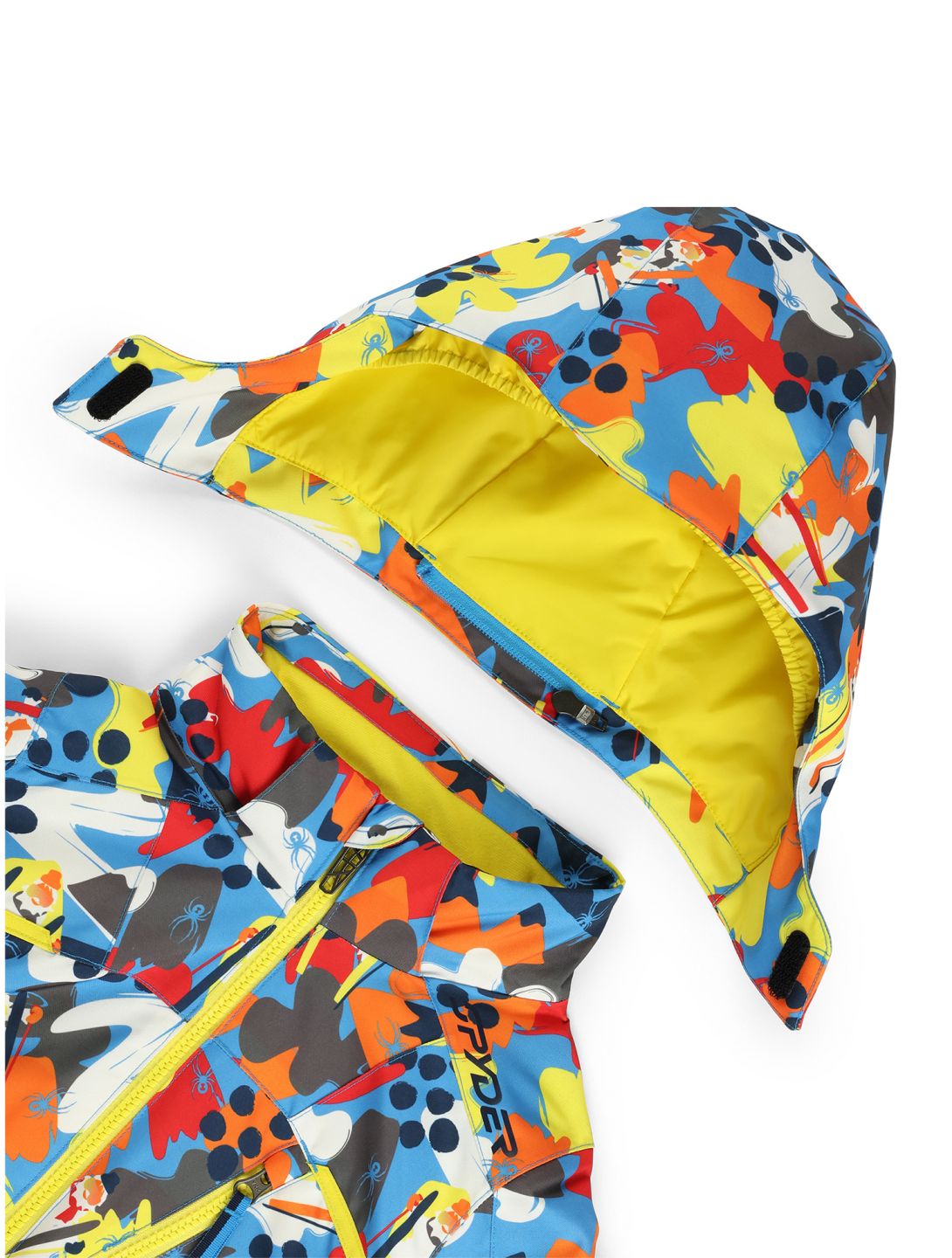 Spyder, Leader chaqueta de esquí niños Yeti Camo Aether Blue multicolor 