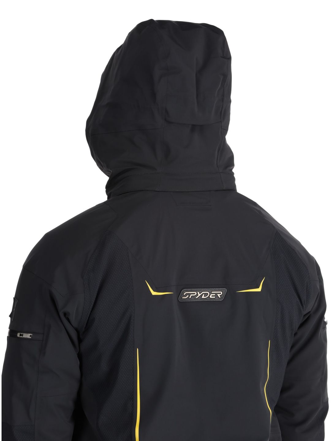 Spyder, Monterosa chaqueta de esquí hombres Black negro 