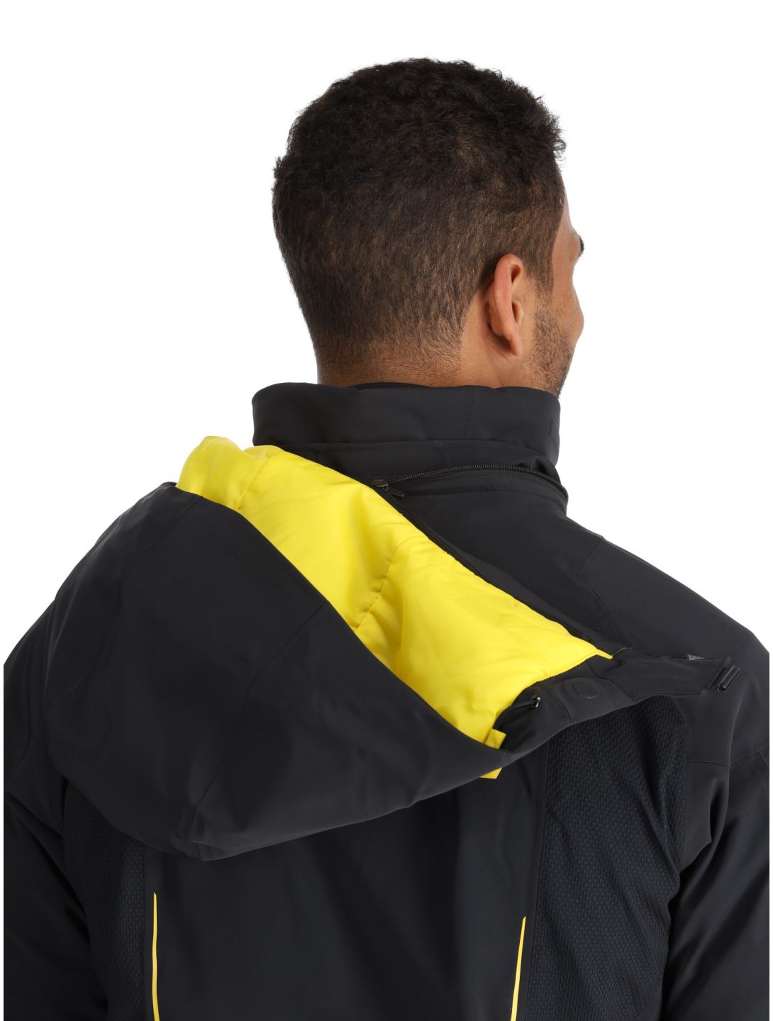 Spyder, Monterosa chaqueta de esquí hombres Black negro 