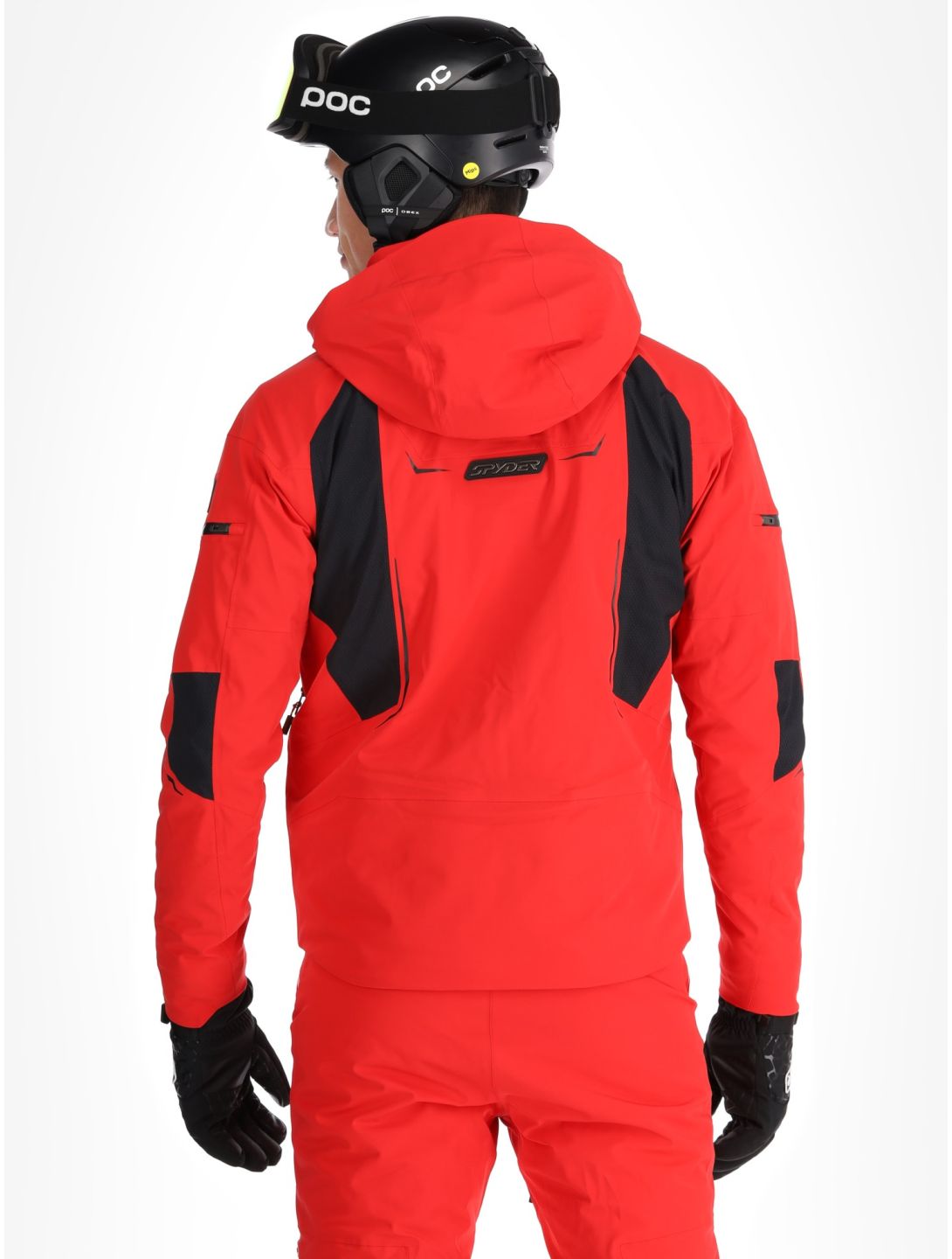 Spyder, Monterosa chaqueta de esquí hombres Spyder Red rojo 