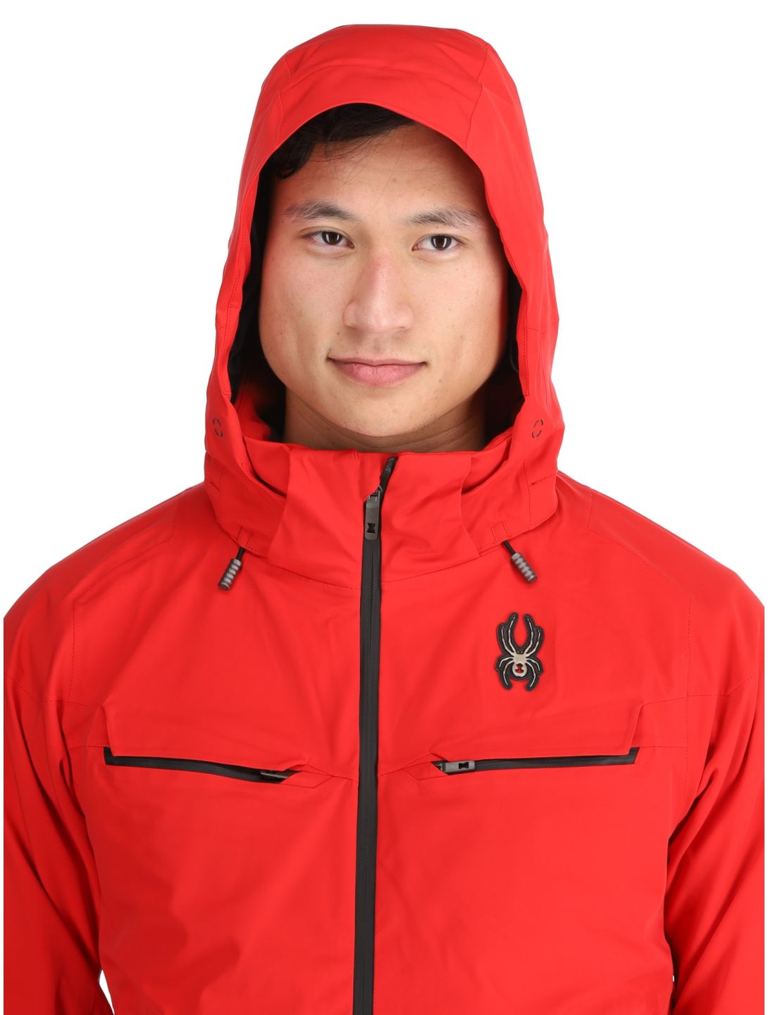 Spyder, Monterosa chaqueta de esquí hombres Spyder Red rojo 