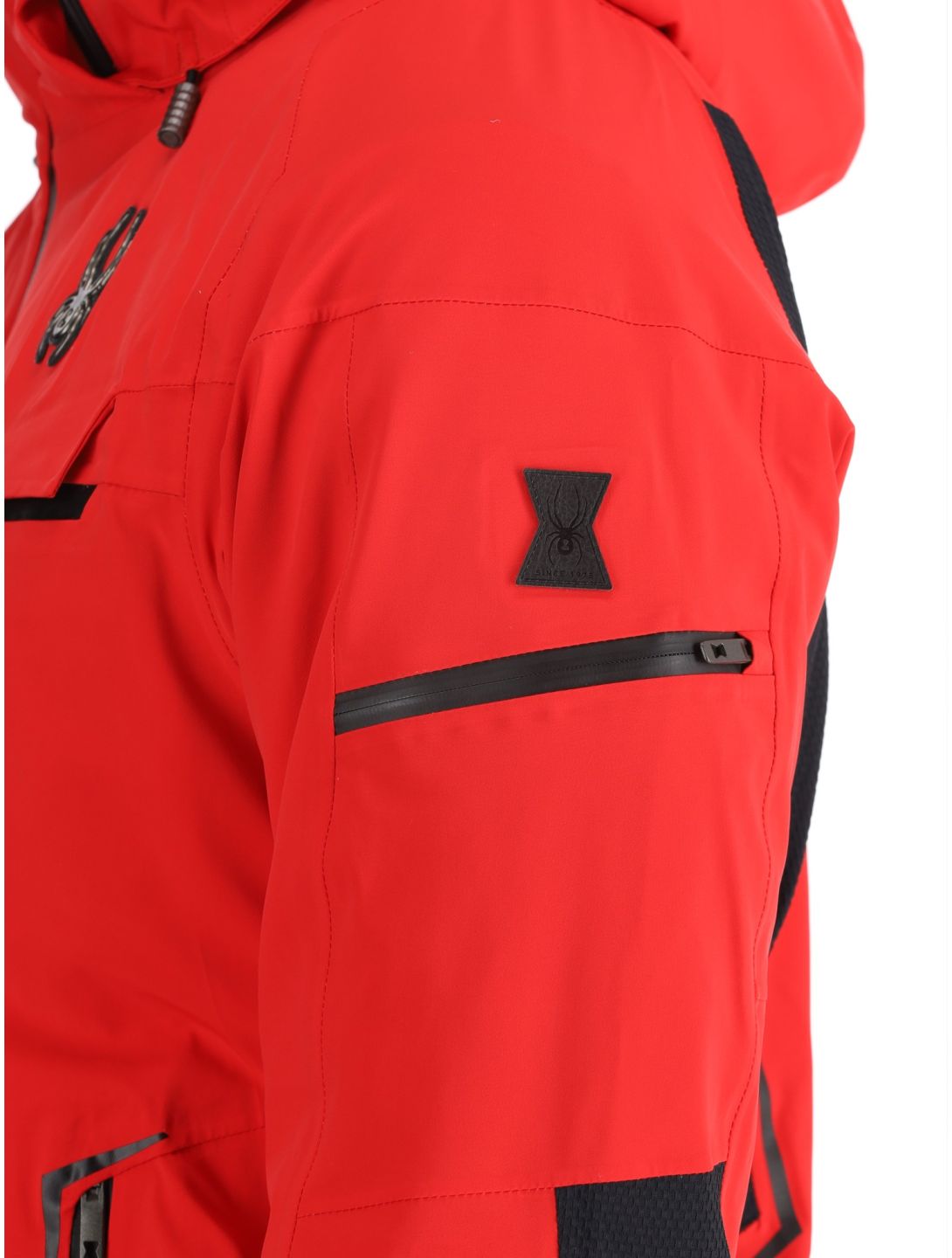 Spyder, Monterosa chaqueta de esquí hombres Spyder Red rojo 